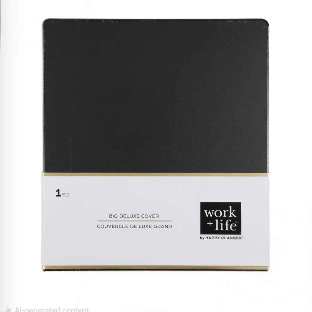 NEW The Happy Planner Work + Life BIG Deluxe Planner Cover